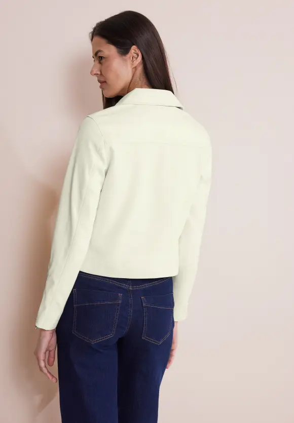 Coole Bikerjacke - snow cream