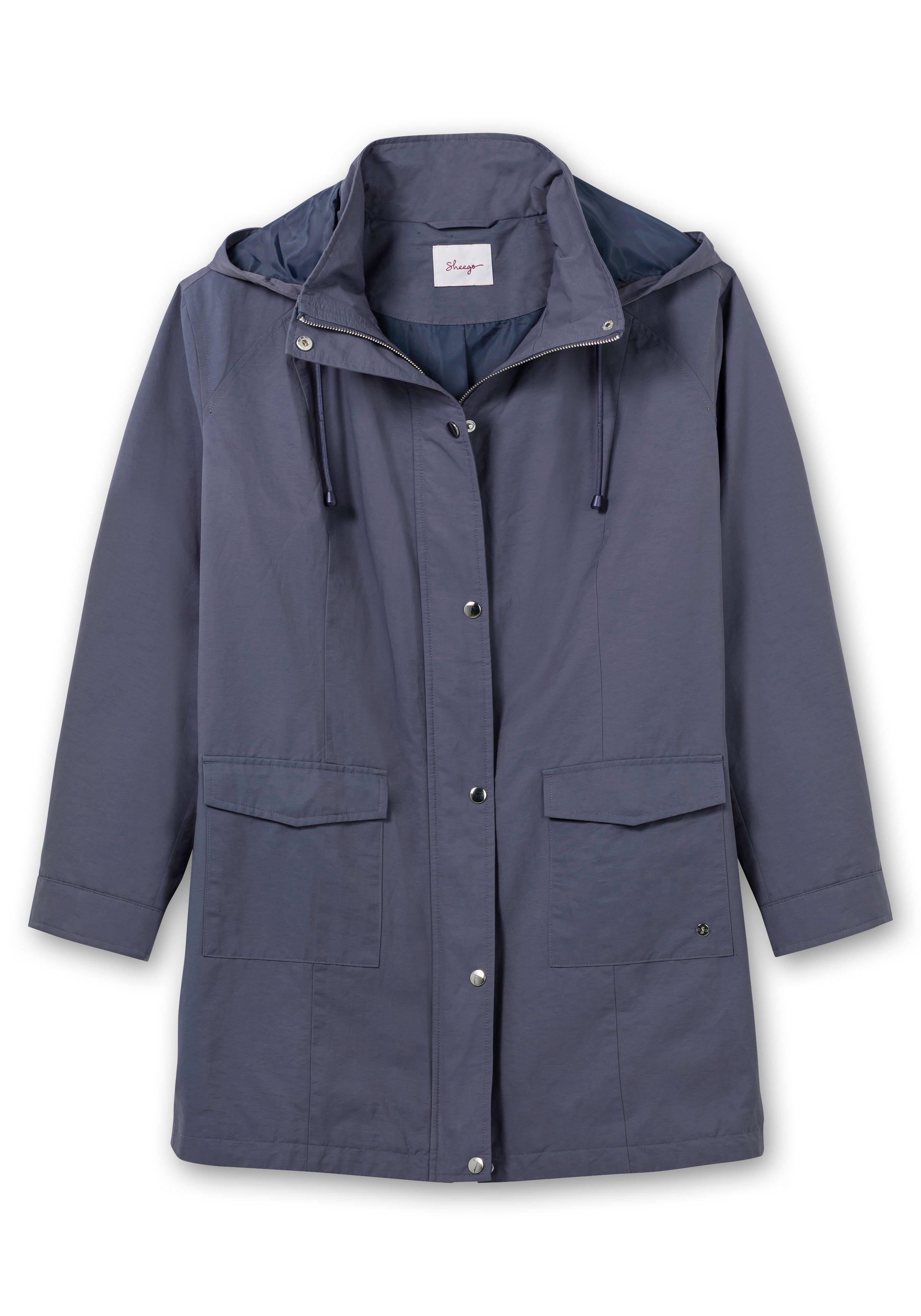 Outdoor-Parka mit abnehmbarer Kapuze