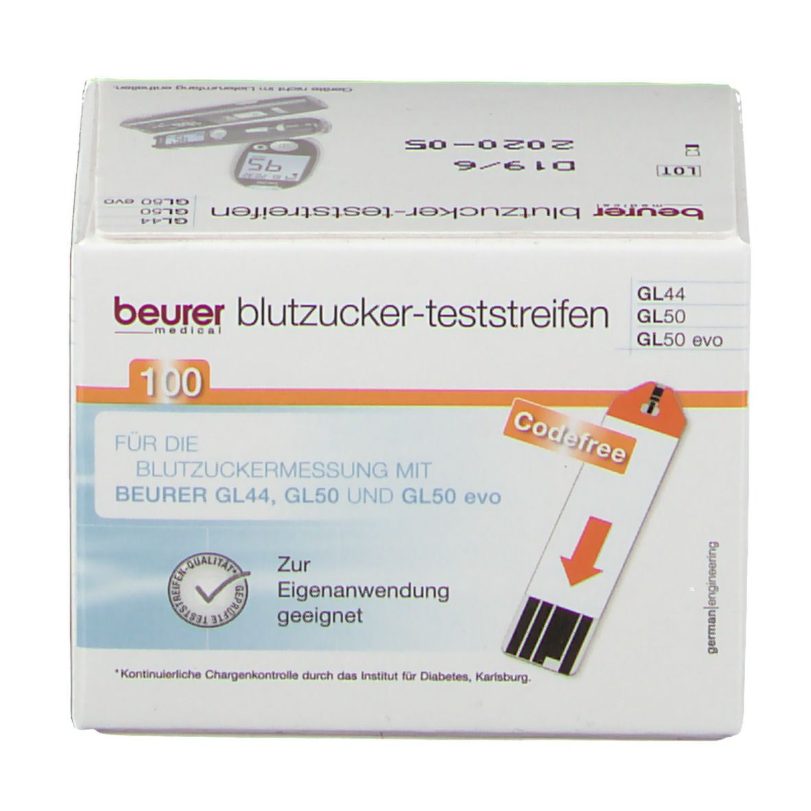 beurer Blutzucker Teststreifen GL 44/50