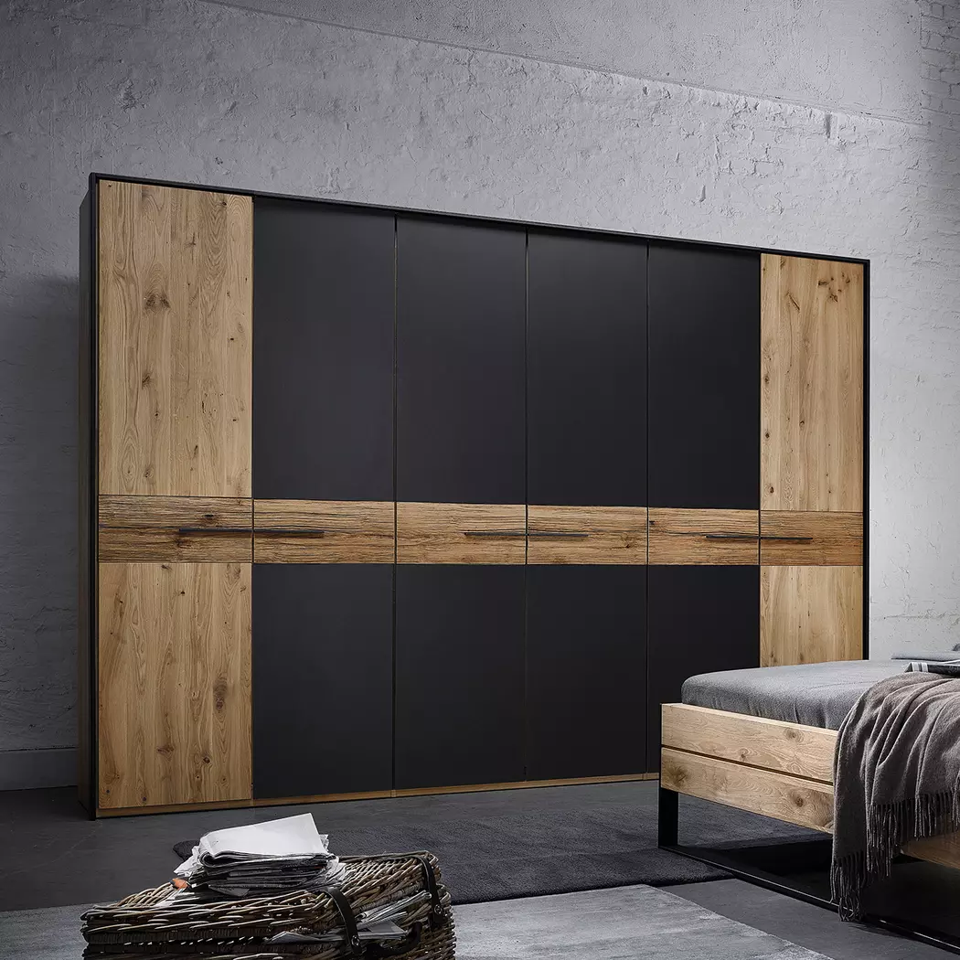 Kleiderschrank Steel 299 x 222 cm