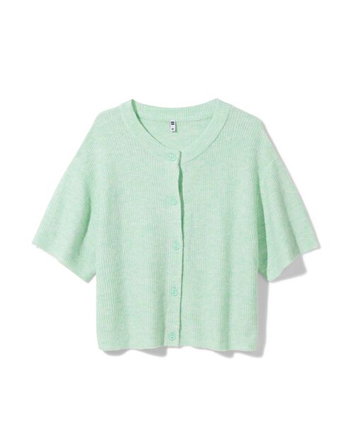 gilet en maille femme Grace vert