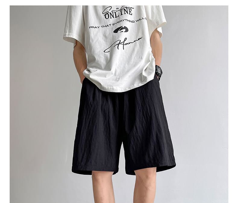 Posive - Mid Rise Plain Shorts