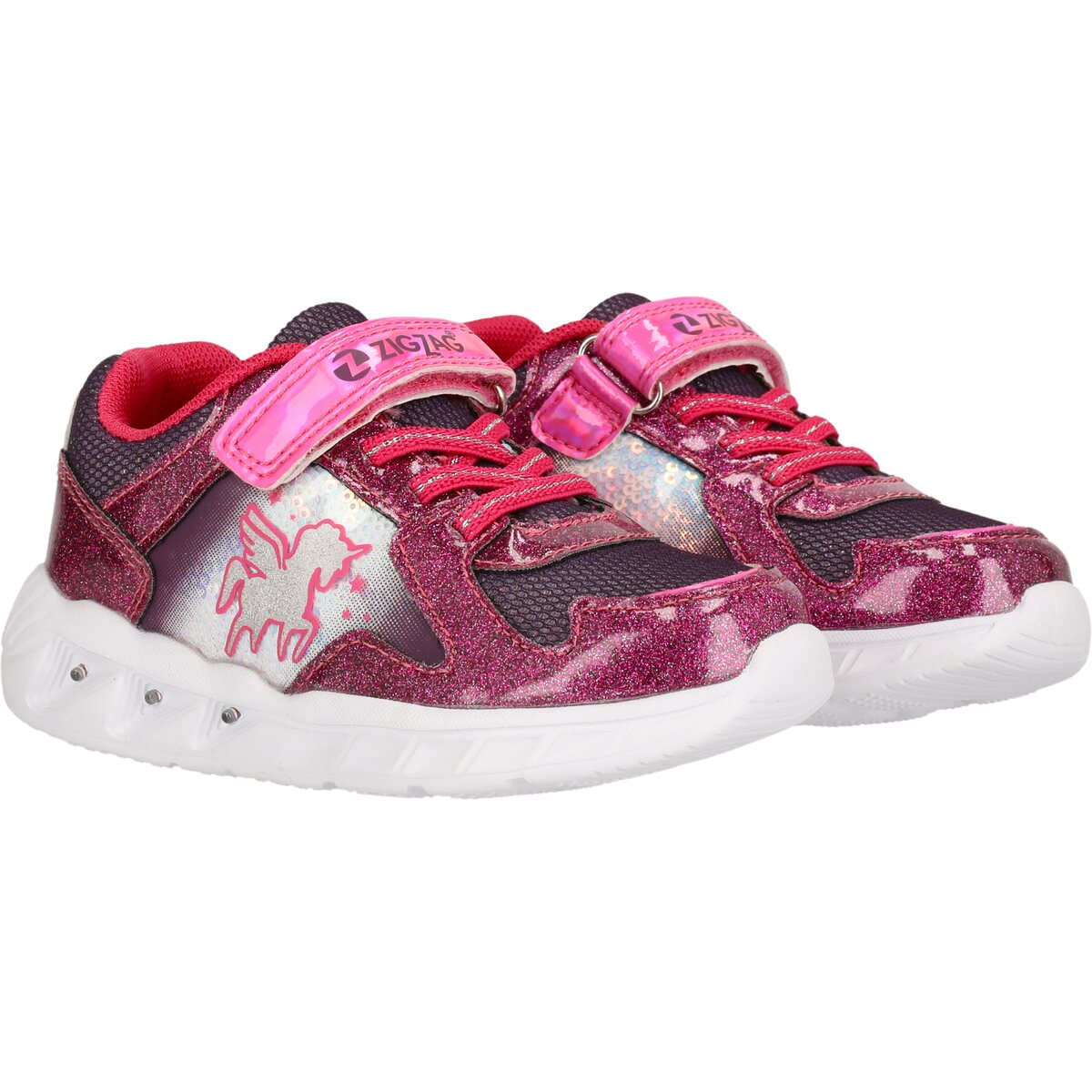 ZigZag Plamio Velcro Sneakers M/Lys Børn