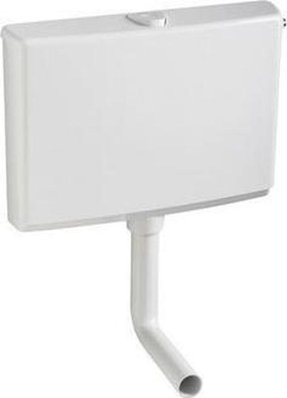 Wisa - 550 - Laaghangend Reservoir - Wit - Instelbaar Spoelvolume