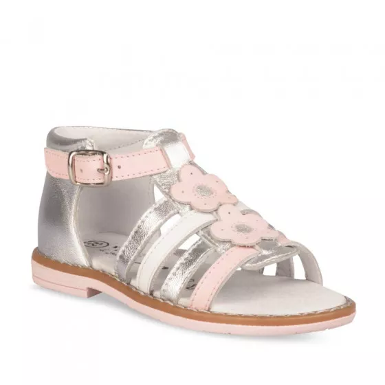 Sandales METALLISE NINI & GIRLS CUIR