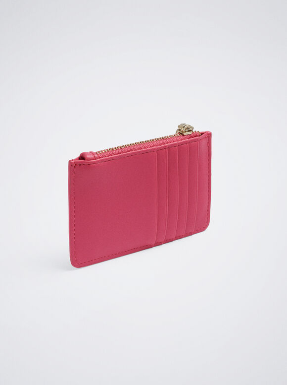 Porta-cartões básico - Rosa