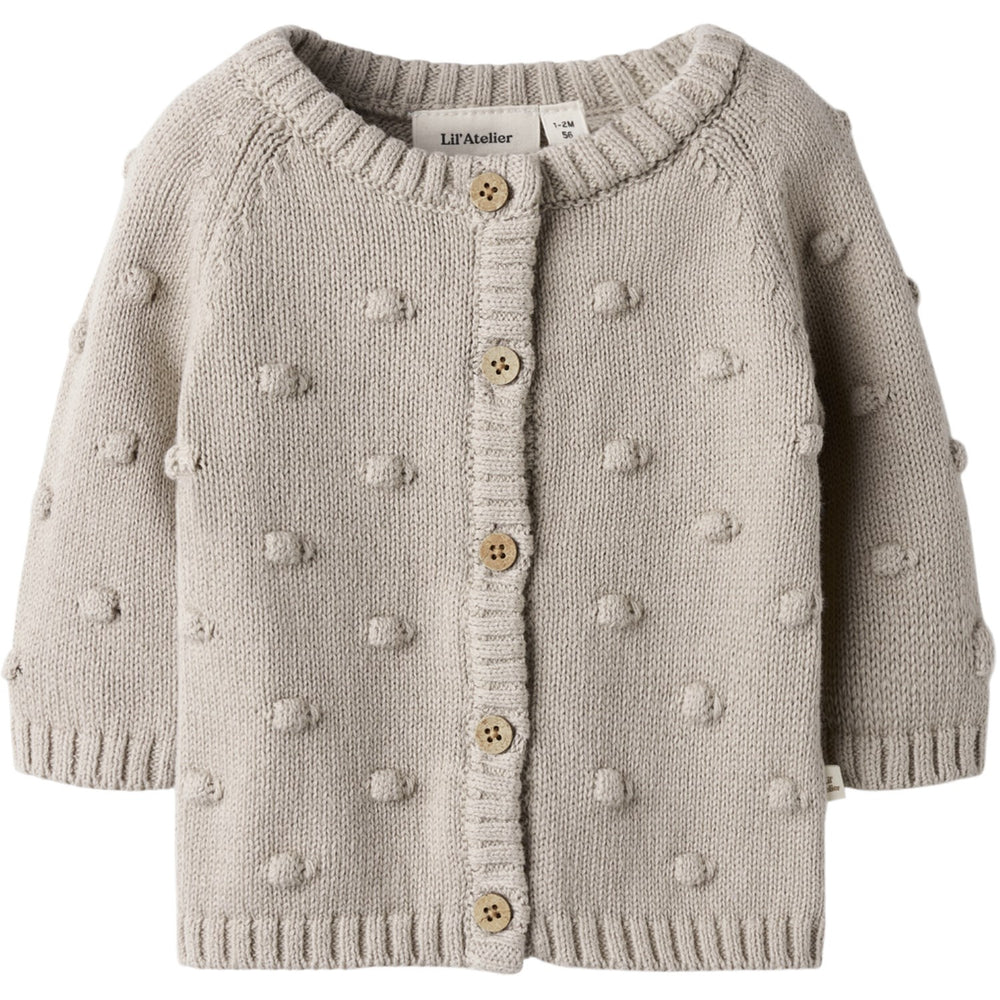 Køb Lil'Atelier Oxford Tan Nbngable Ls Strik Card Lil