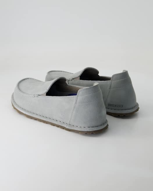 Birkenstock Utti Slip On Slipper in Grau