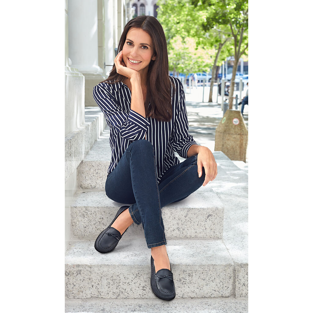 DAMEN - Mokassin BECKY dunkelblau