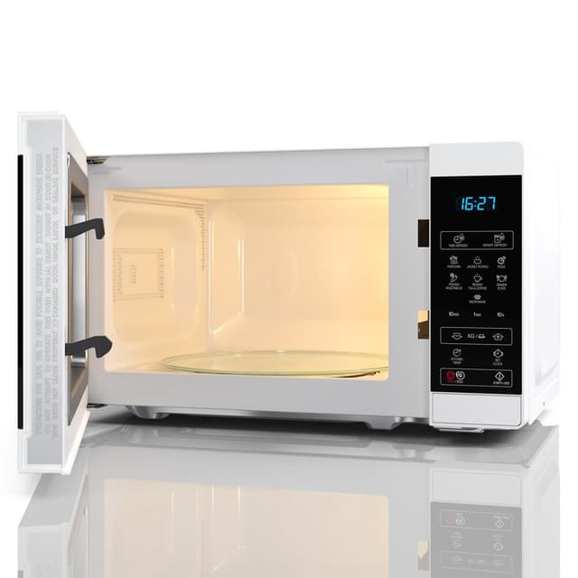 Mikrobølgeovn 20l Digital panel 800W Hvid