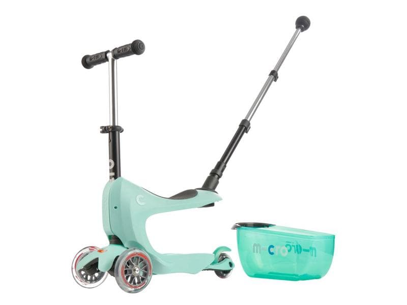 Micro Mobility Kickboard Mini2go Deluxe Plus Mint Scooter mit Sitz