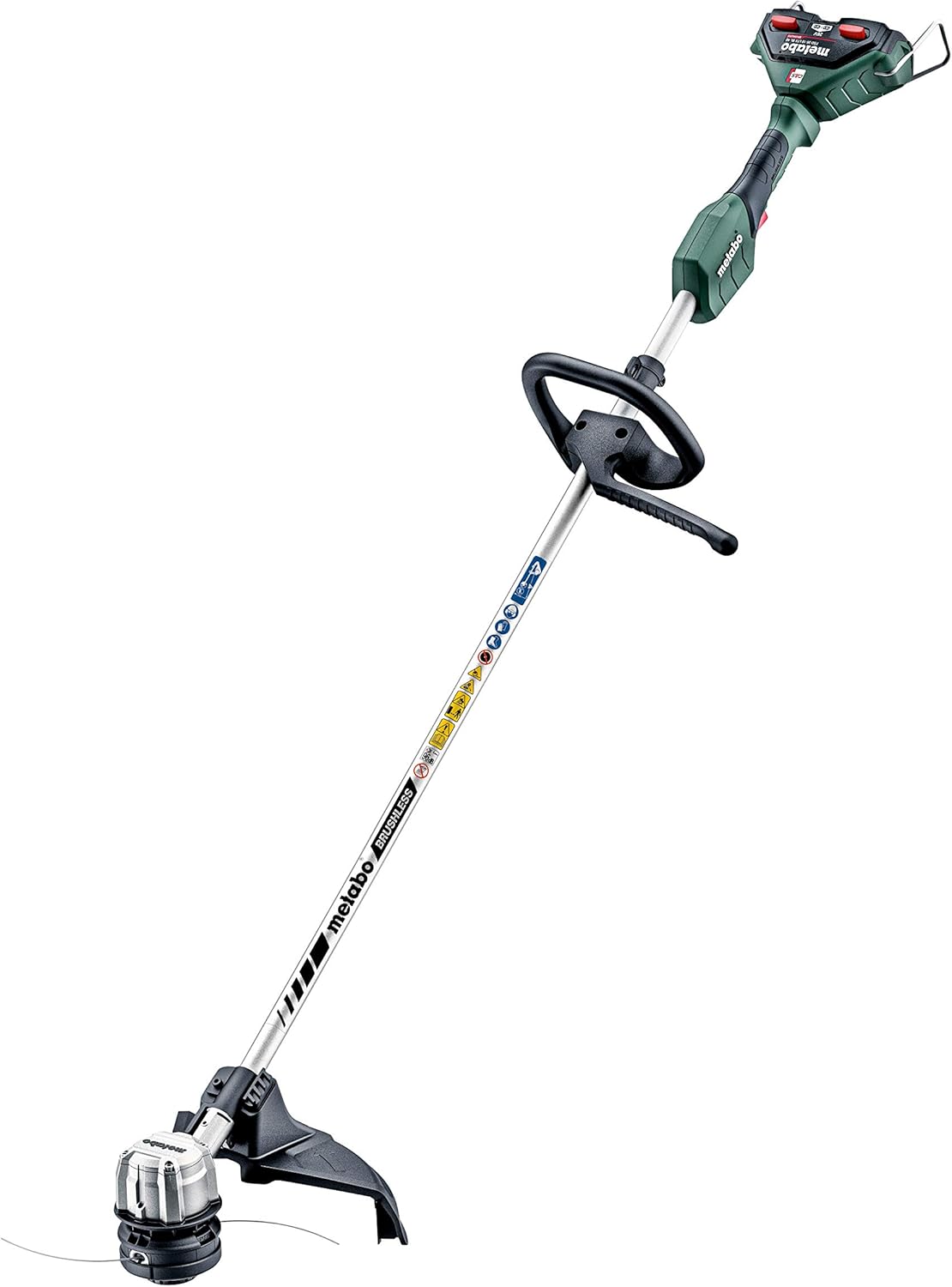 metabo Akku-Freischneider FSD 36-18 LTX BL 40 – 601610850 – Leiser Rasentrimmer mit Rundgriff, Metabo Quick Fadenwechsel und Brushless-Motor – Ohne Akku und Ladegerät