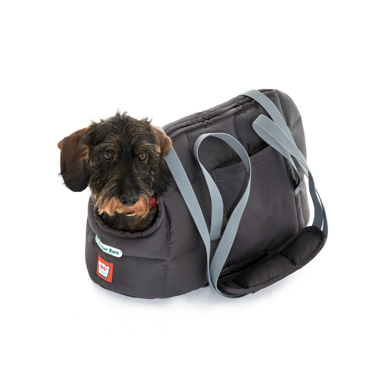 Doctor Bark Hundetragetasche grau S