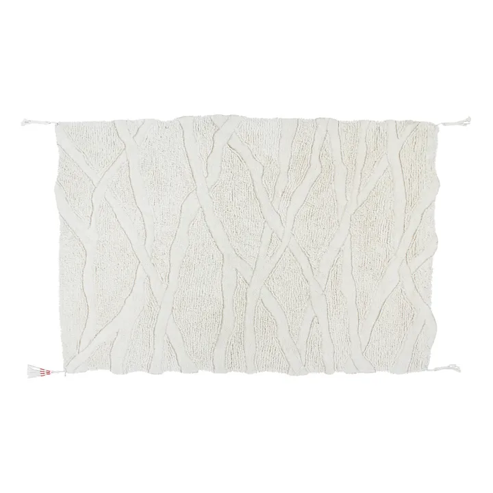 Lorena Canals Tapis en laine Enkang | Ivoire