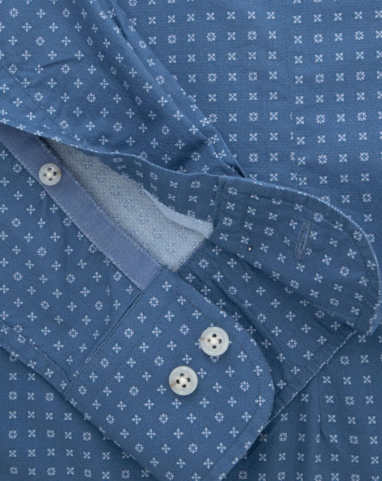 Hackett London Chemise Slim Fit imprimée foulard bleu foncé