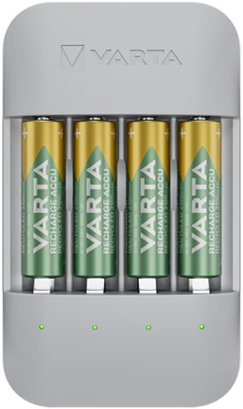Varta ECO Charger Pro batterioplader 7042384 (hvid)