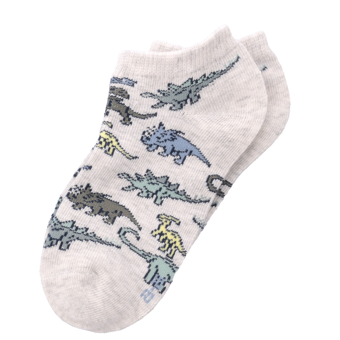 Topolino 4 Paar Jungen Sneaker-Socken im Set hellgrau / hellgrün / dunkelblau