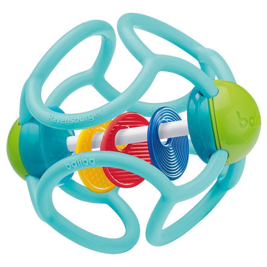 Ravensburger ministeps 4152 baliba Rasselball - Flexibler Greifling, Beißring un