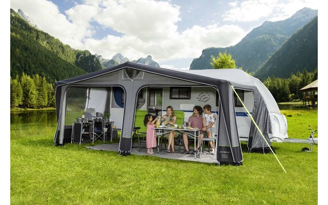 Berger Vicenza Air All Season aufblasbares Reisevorzelt für Wohnwagen