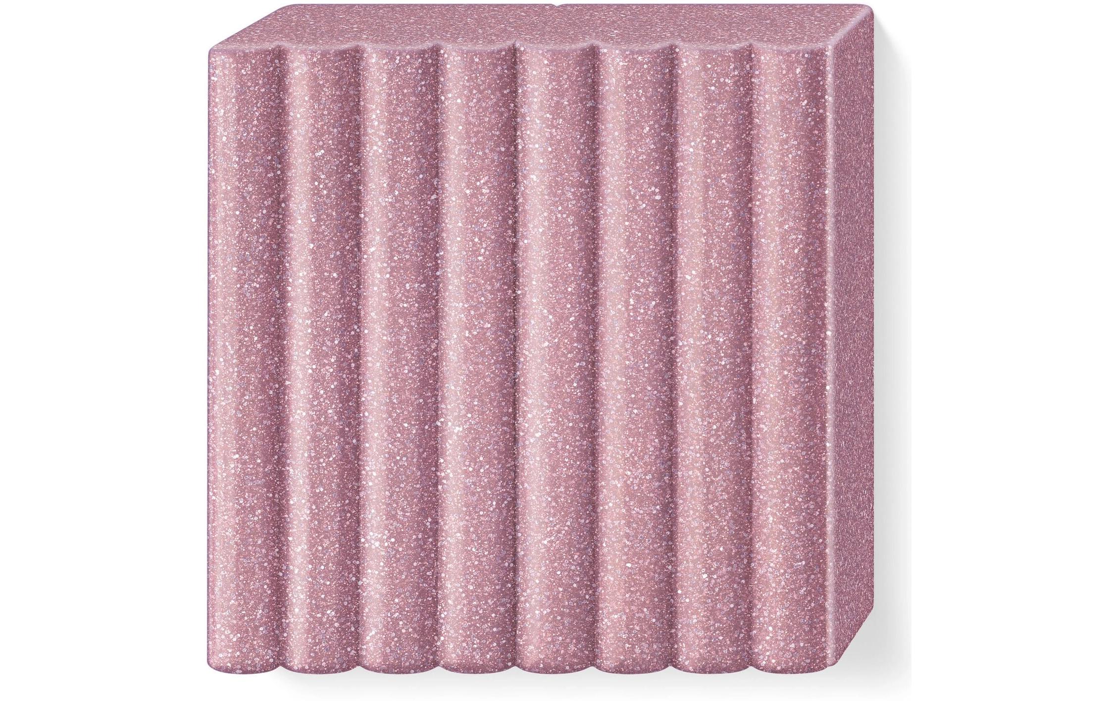 Modelliermasse Soft Rose Gold GlitterWeiche und gut formbare Modelliermasse