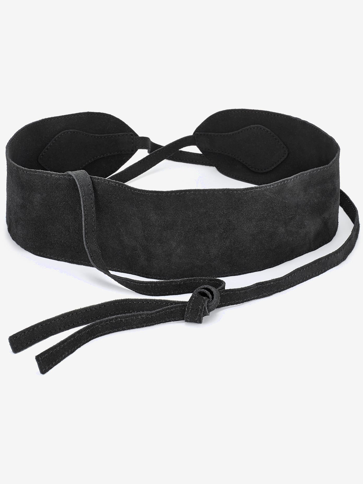 Ceinture tendance en cuir velours doux de qualité