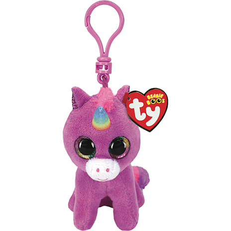 Rosette - unicorn lilla clip