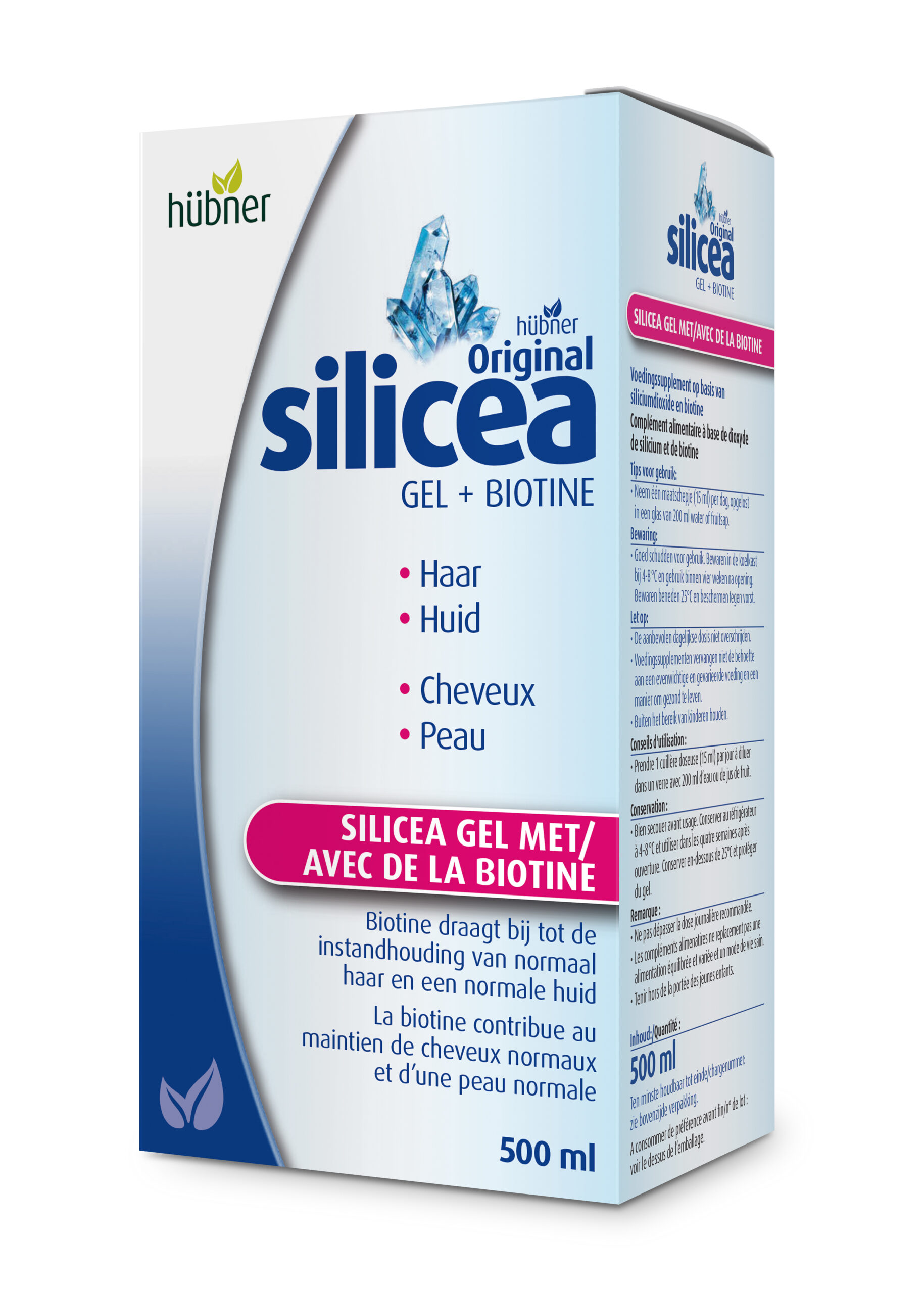 Hubner Silicea Silicium Gel + Biotine (500 ml)