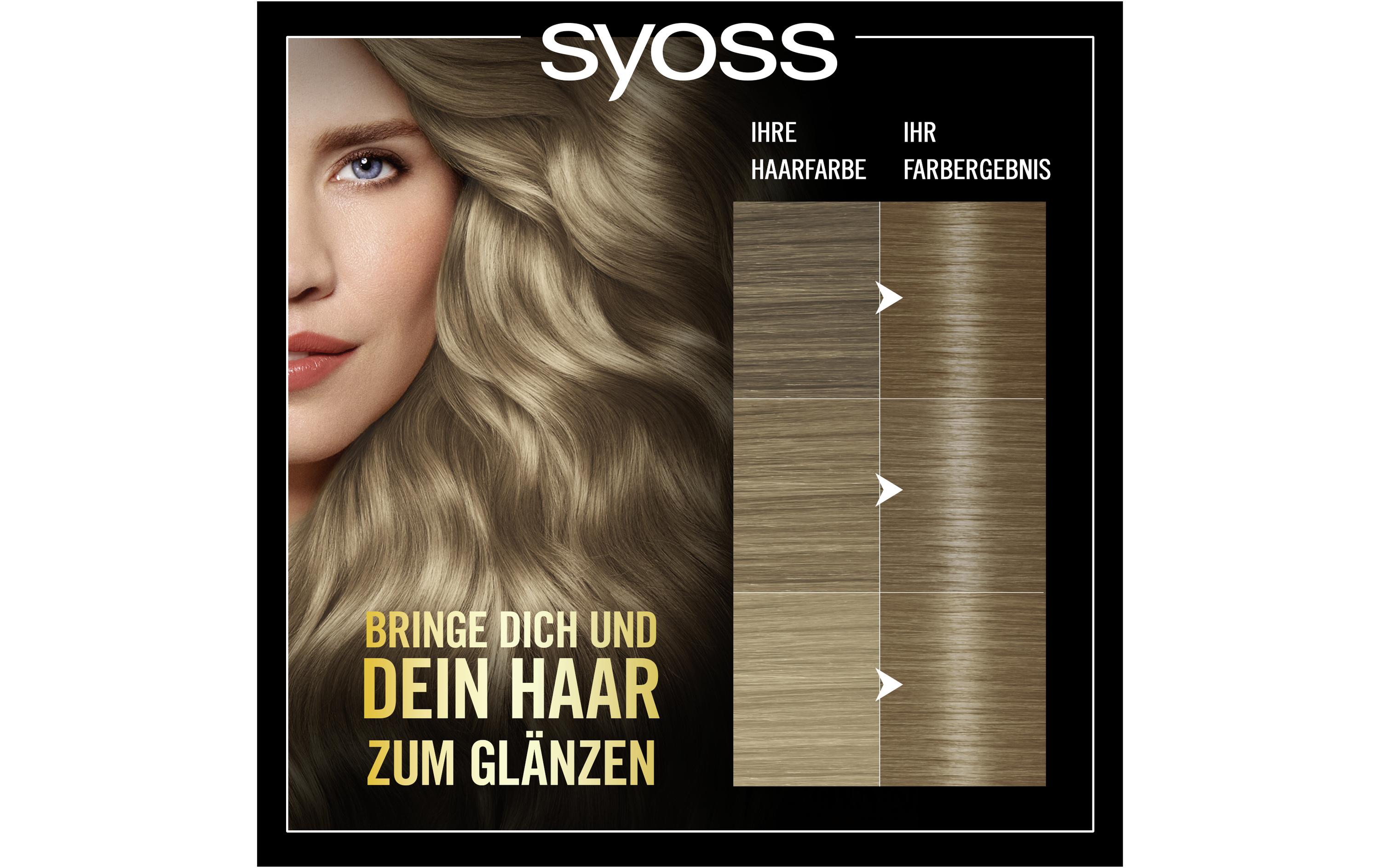 Haarcoloration Oleo Intense 7-58 Kühles Beige BlondDauerhafte Haarfarbe mit pflegendem Öl, Coloration ohne Ammoniak