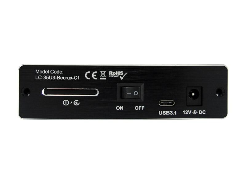 LC-Power Externes Gehäuse LC-35U3-Becrux-C1 3.5