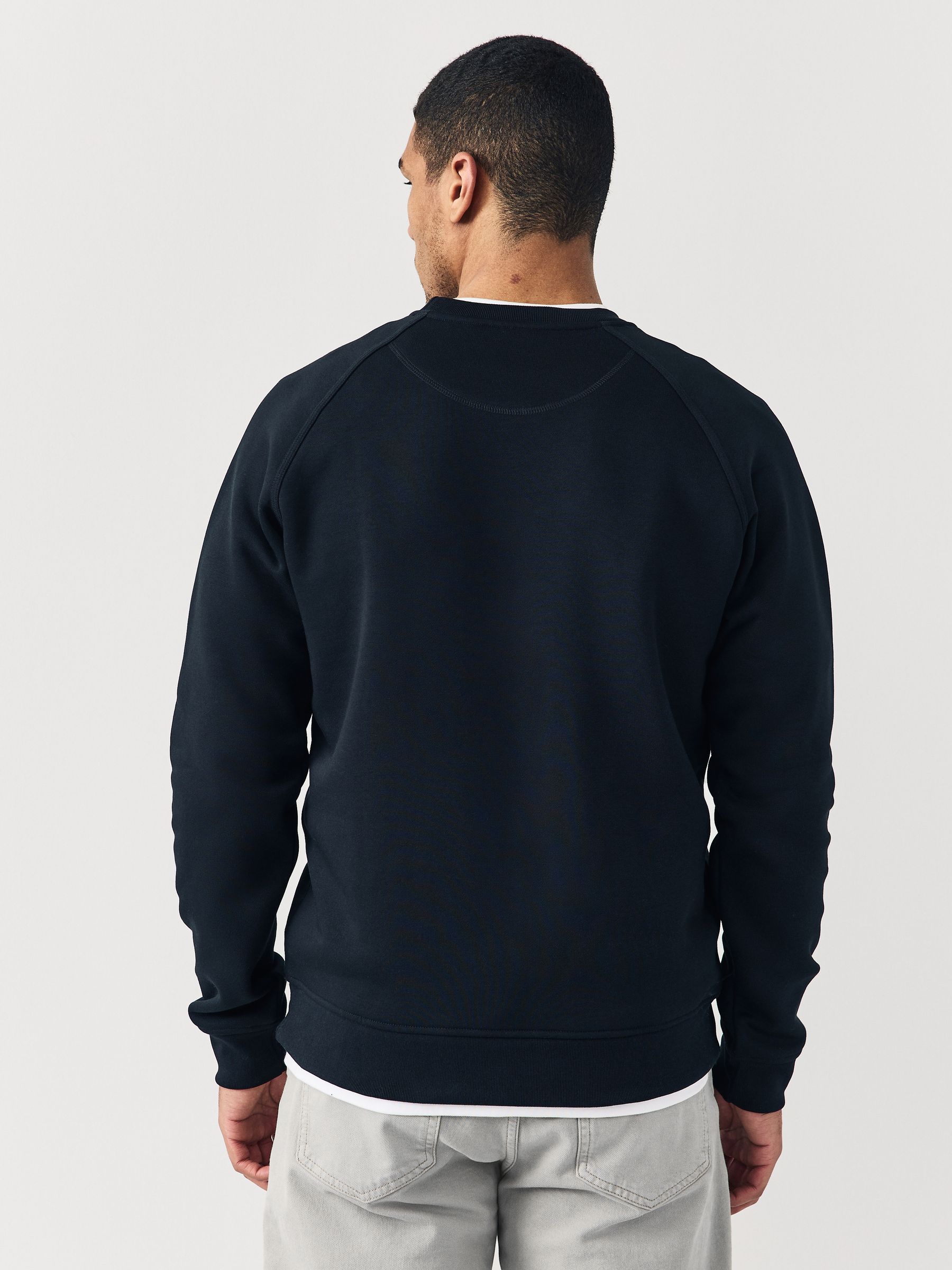 Zwart - adidas Originals Trefoil Essentials Crew Sweatshirt