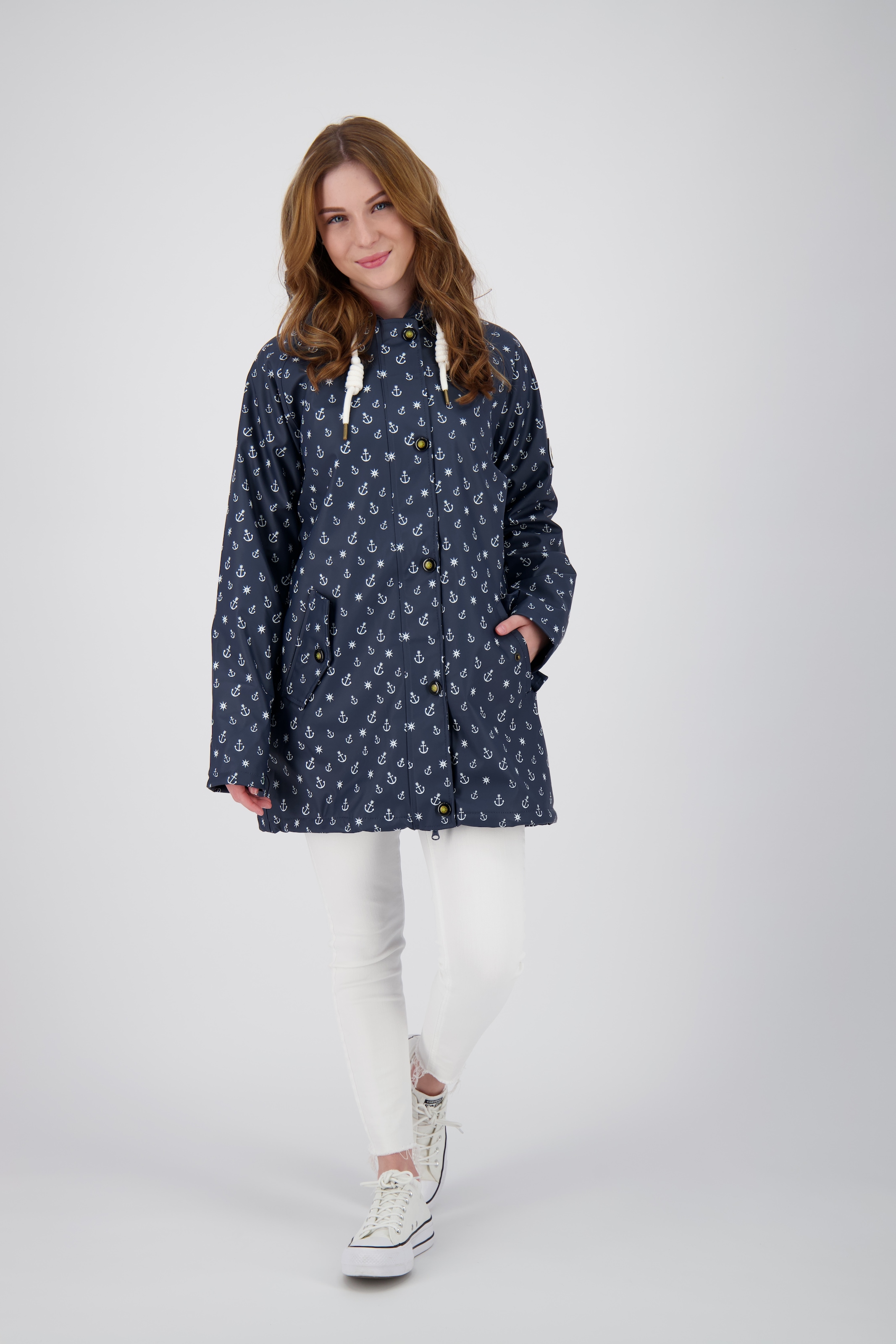 ankerglut Regenjacke »Friesennerz HALIFAX ANCHOR WOMEN« auch in Grossen Grössen erhältlich
