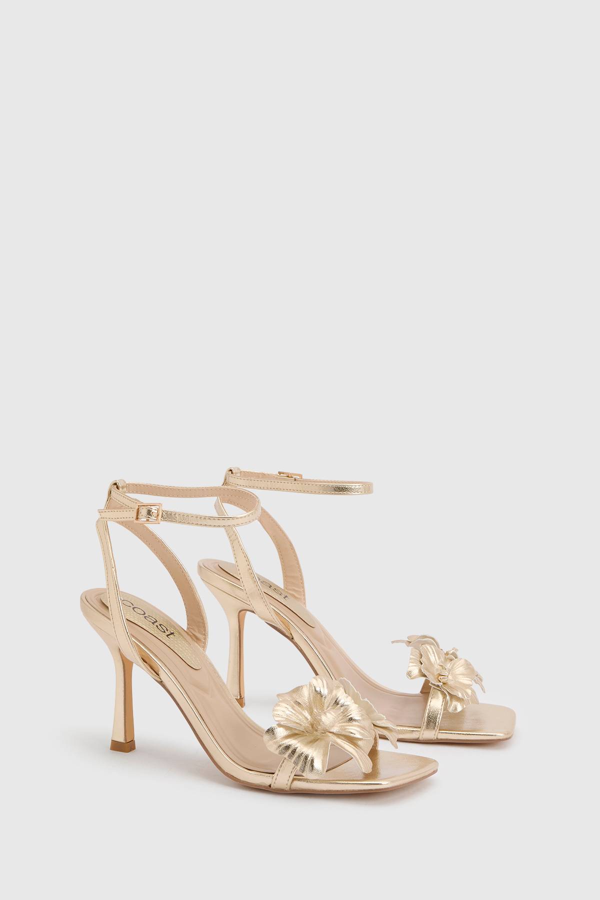 Coast Sandales À Talons Aiguilles Hauts Primrose En Synthétiquecuir Avec Corsage