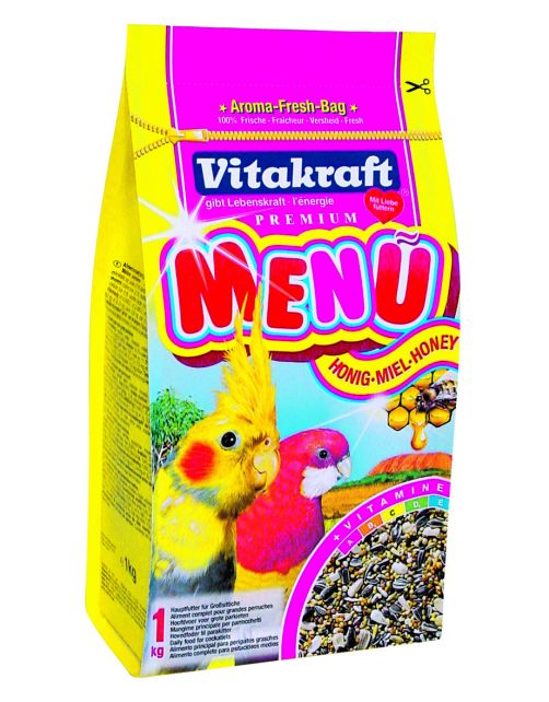Vitakraft Valkparkieten Premium Menu - Vogelvoer