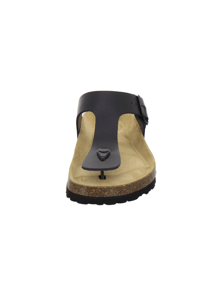 Sandalen Herren Leder schwarz