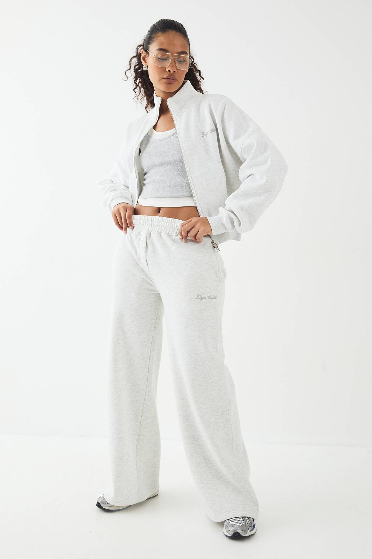 Jogging Henley Brodé DSGN Studio