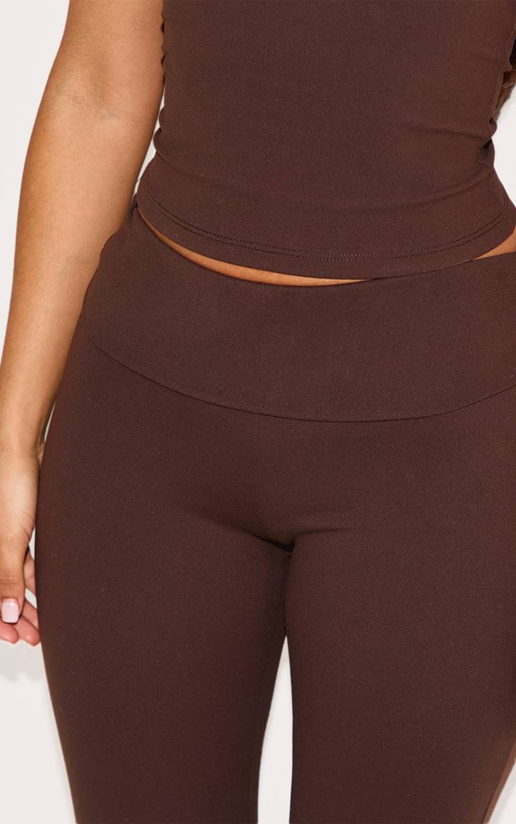 Café Pantalon Taille Basse Sculptant Petite Taille