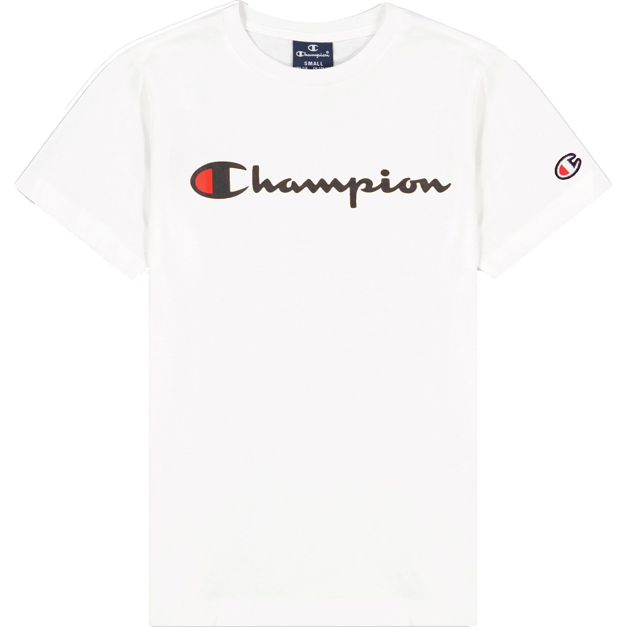 Champion Crewneck T-Shirt Jungen weiß