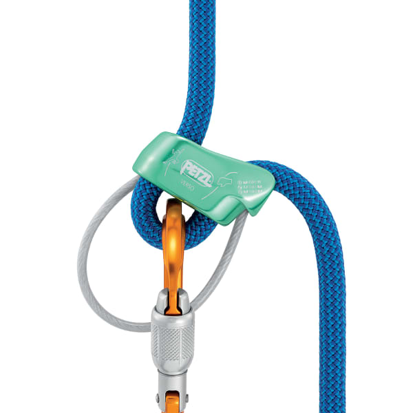 Assureur descendeur escalade PETZL VERSO VERT