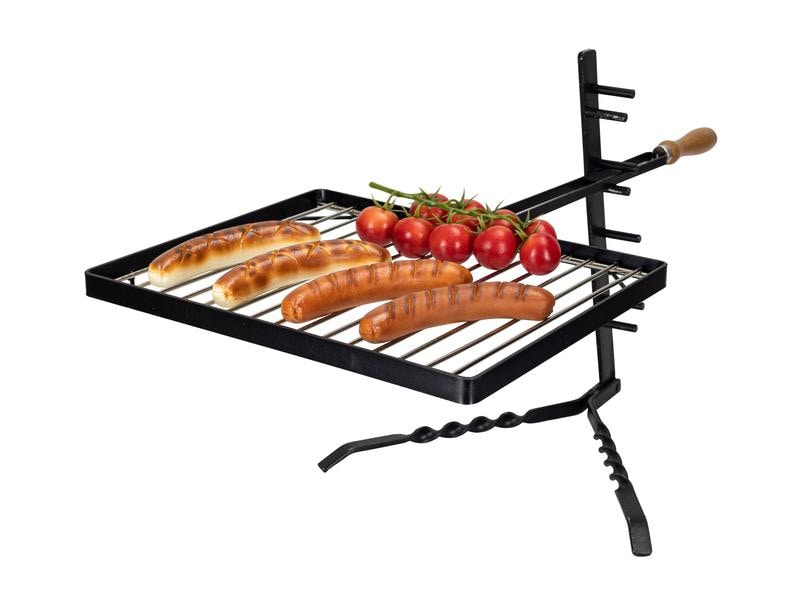 Nouvel Klappgrill-Set, 38 x 32 cm, Höhenverstellbar Höhenverstellbarer Grill-Set