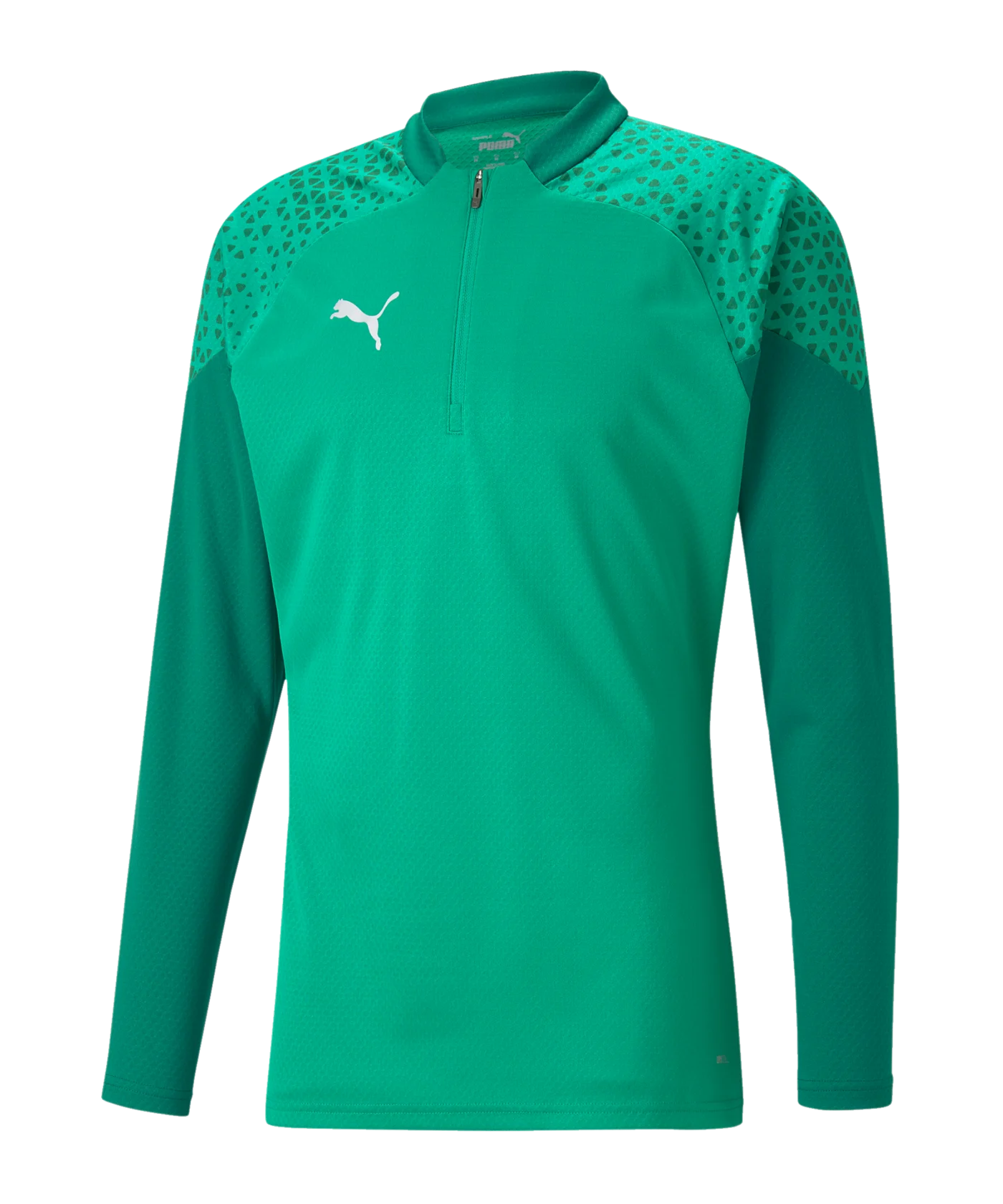 PUMA teamCUP HalfZip Sweatshirt Grün F05