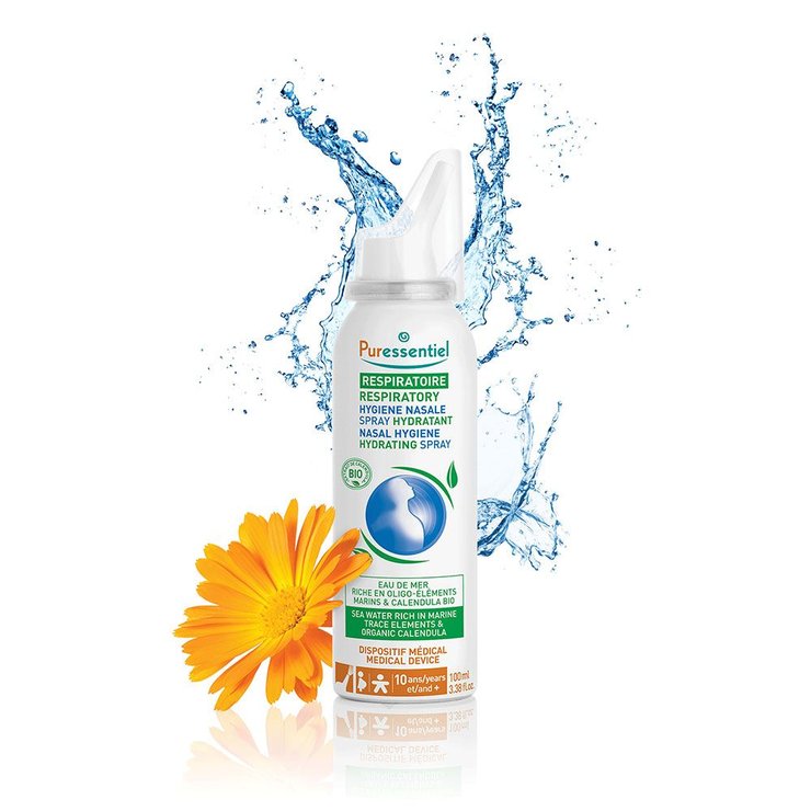 Spray Hygiène Nasale Hydratant 100ml Respiratoire 100ml Respiratoire Puressentiel