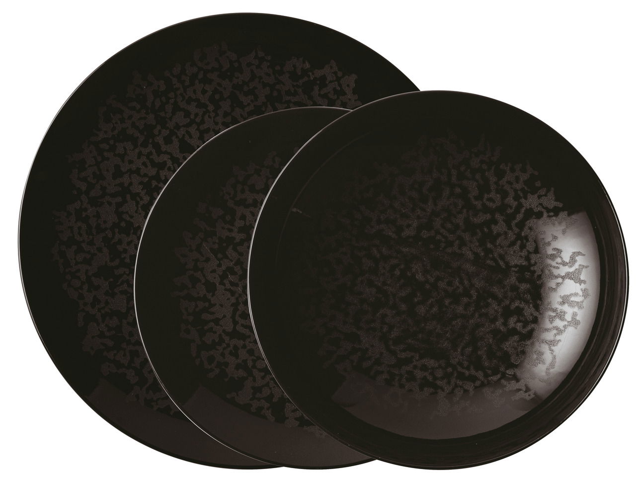 Arthur Krupp Tellerset Eclipse Night 12-tlg.