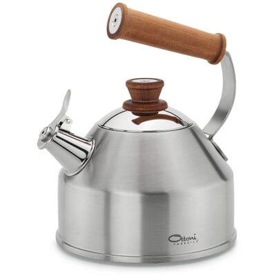 Italienischer Wasserkessel LIGNUM SATINATO