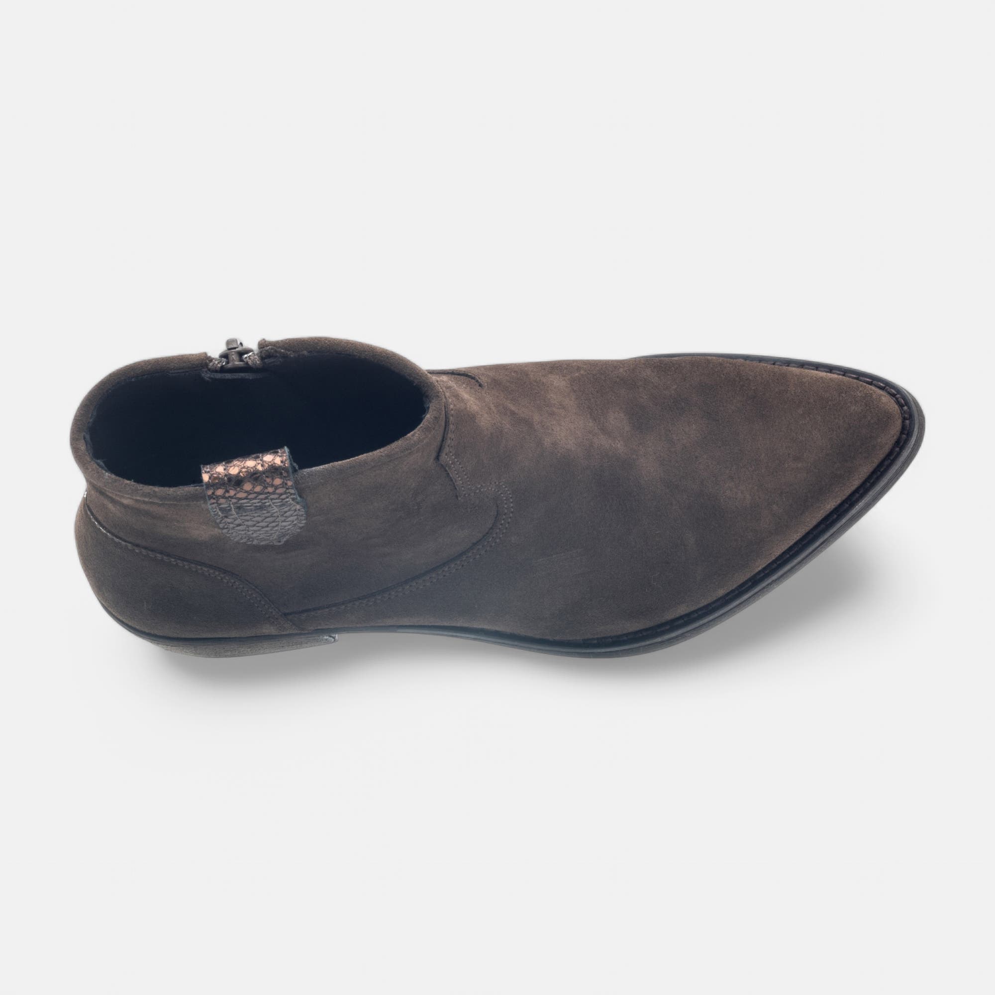 Santiags Femme en cuir marron