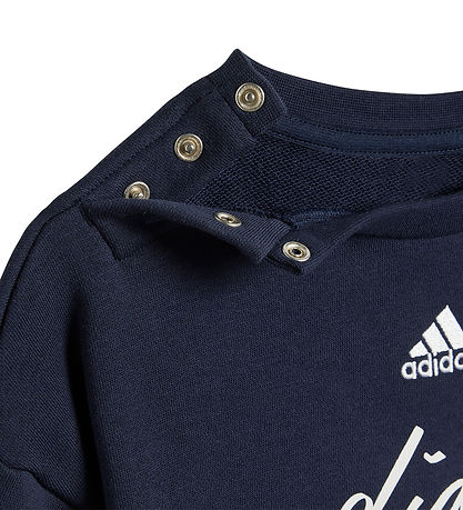 adidas Performance Sweats?t - I Bluv Jogger - Navy/Hvid