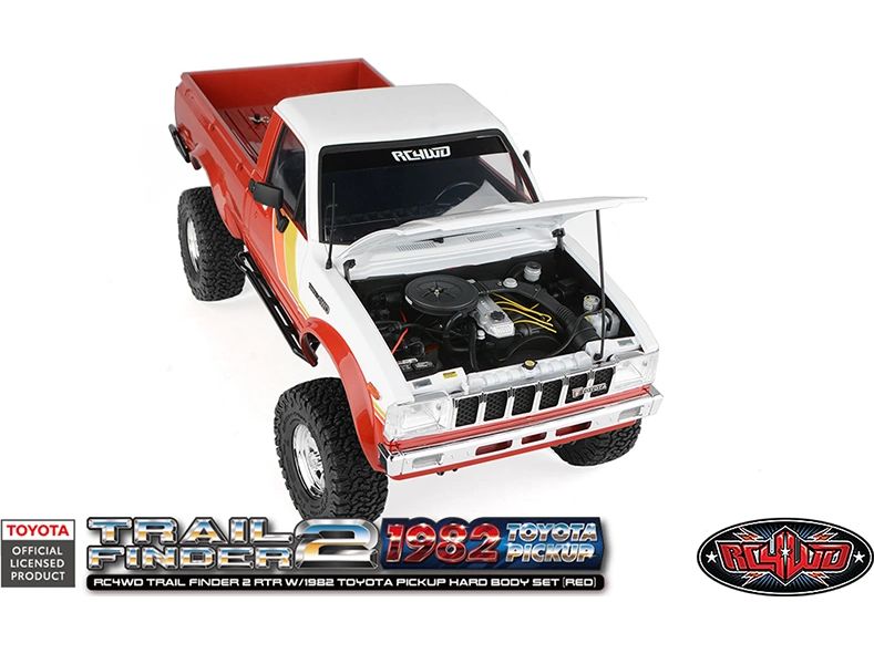 RC4WD Scale Crawler Trail Finder 2 1982 Toyota, RTR, 1:10, 1982 Toyota Pickup mit fester Karosserie