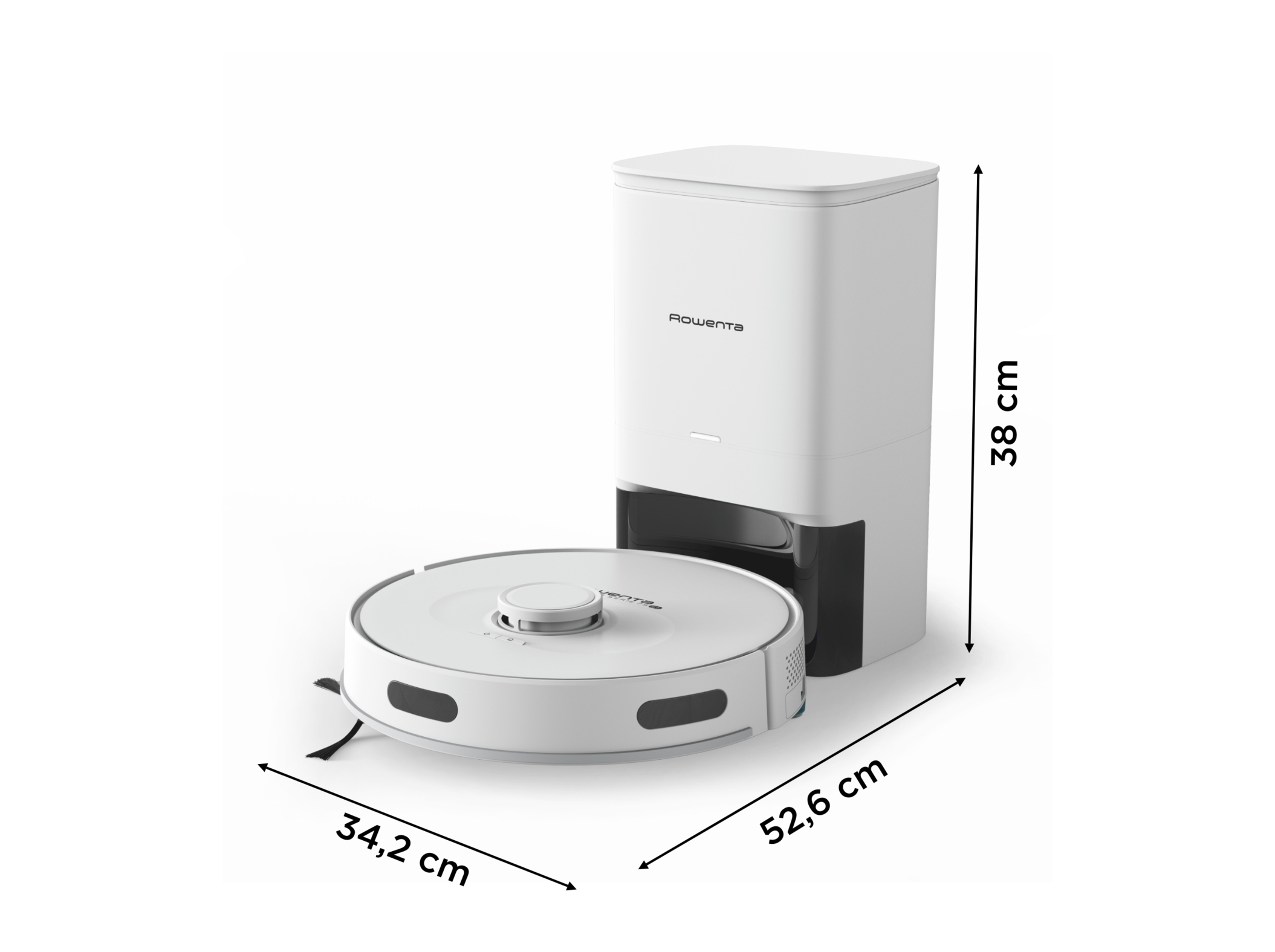 ASPIRADOR ROBOT ROWENTA X-PLORER 75S  ANIMAL & ALLERGY RR8597WH 2 EM 1