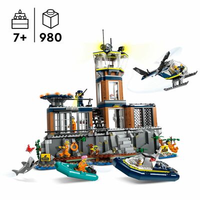 LEGO City 60419 Politiets fengselsøy