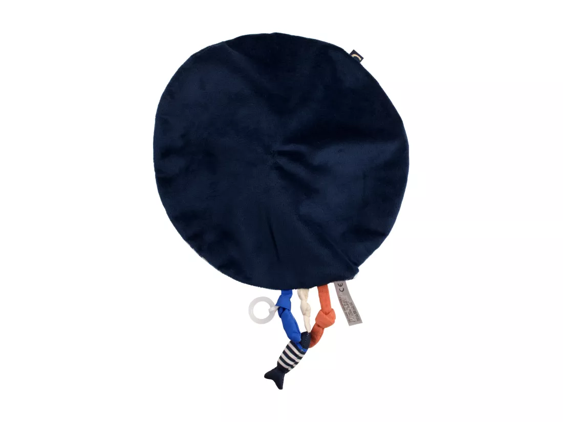 Doudou mouchoir pingouin velours