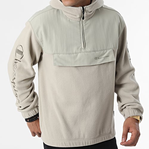 Veste Polaire Outdoor A Capuche 218107 Beige